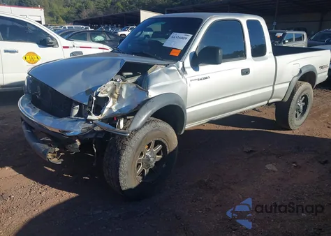 2003 Toyota Tacoma Base V6 из США, поврежденный, VIN 5TEWN72N93Z178443